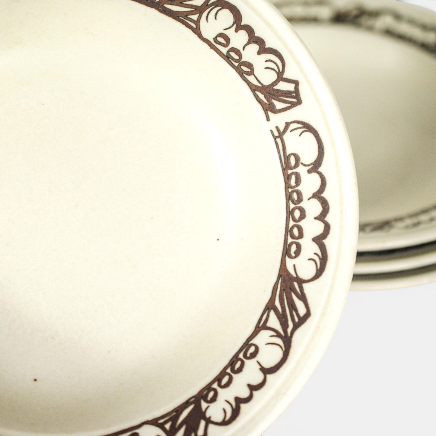 Vintage diepe borden - Porsgrund