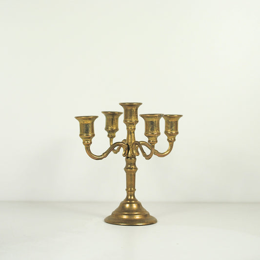 Vintage messing armkandelaar