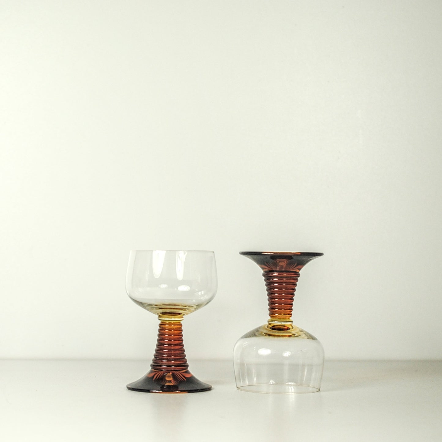 Vintage roemer wijnglas