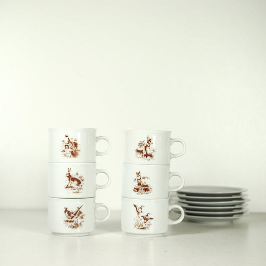 Vintage koffiekoppen - Bavaria