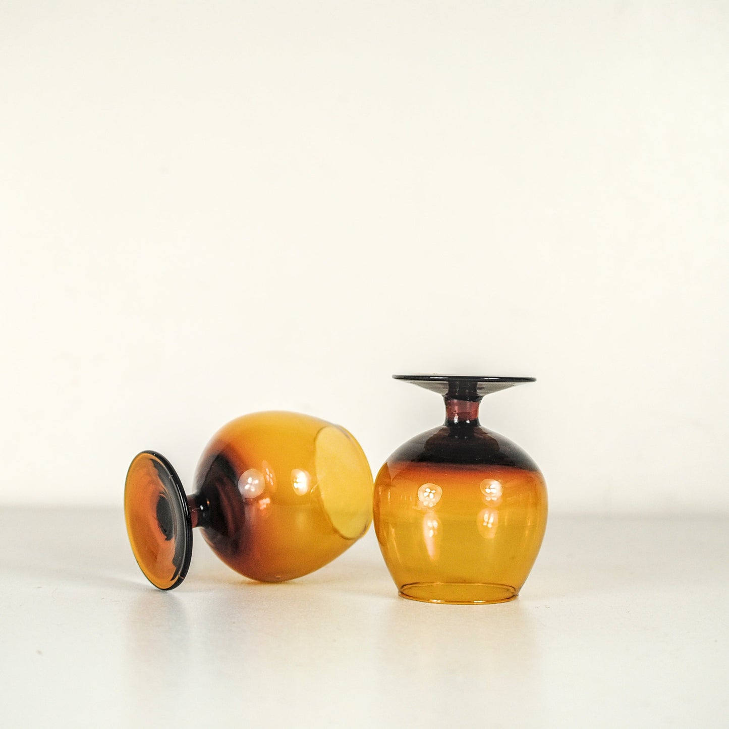 Vintage cognacglazen
