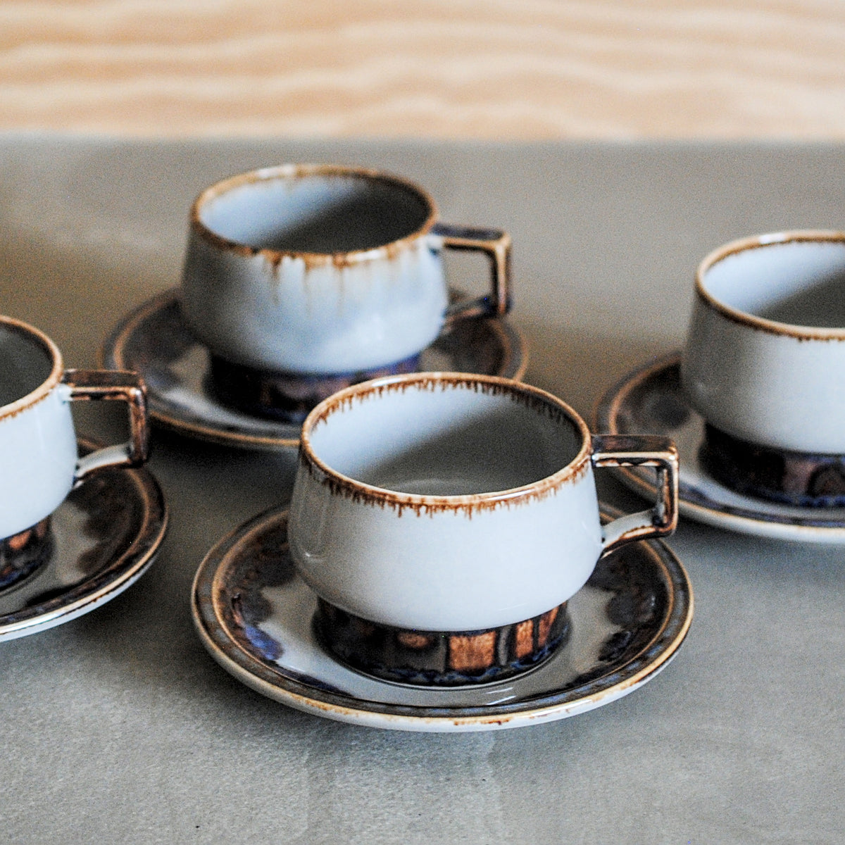 Vintage cappuccinokopjes - Bing&Grøndahl