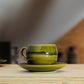 Vintage kop&schotel - Set van 6 - Höganäs