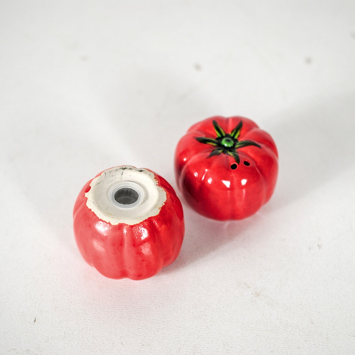 Vintage zout&peper stel - Tomaat
