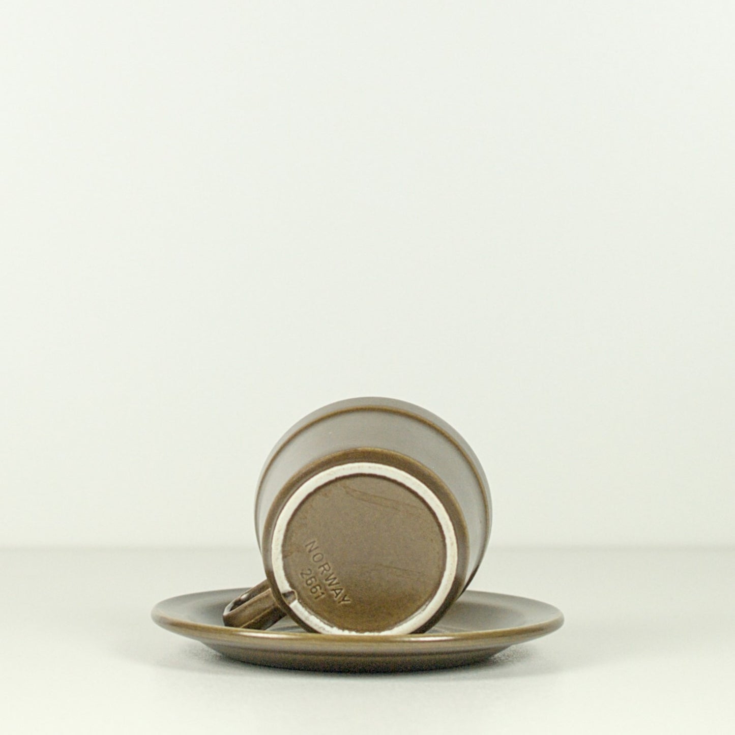 Vintage kop&schotel set - Stavanger Flint