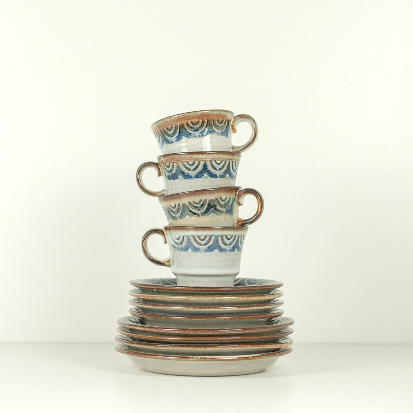 Vintage kop&schotel set - Søholm