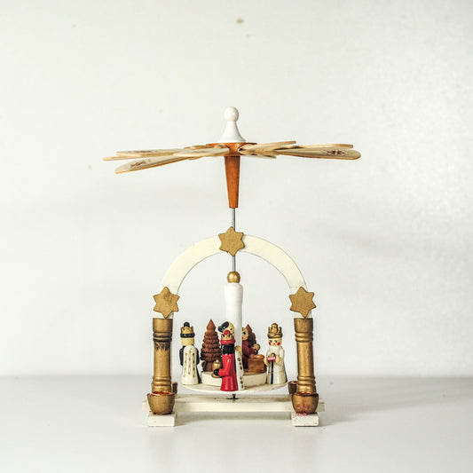Vintage Duitse kerstcarrousel