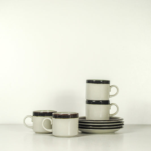 Vintage espresso kop&schotel set - Arabia