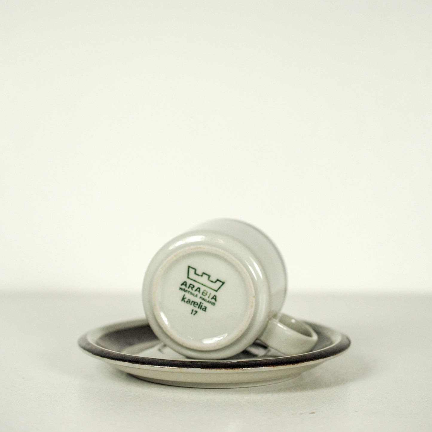 Vintage espresso kop&schotel set - Arabia