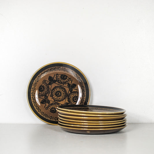 Vintage gebaksborden -  Stavanger Flint