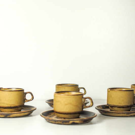 Vintage kop&schotel sets - Suisse Langenthal