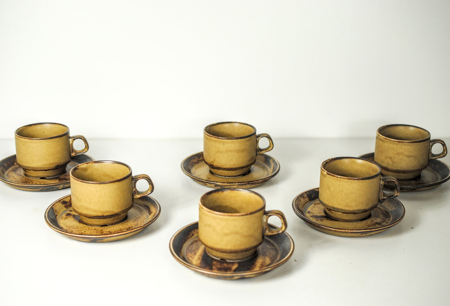 Vintage kop&schotel sets - Suisse Langenthal