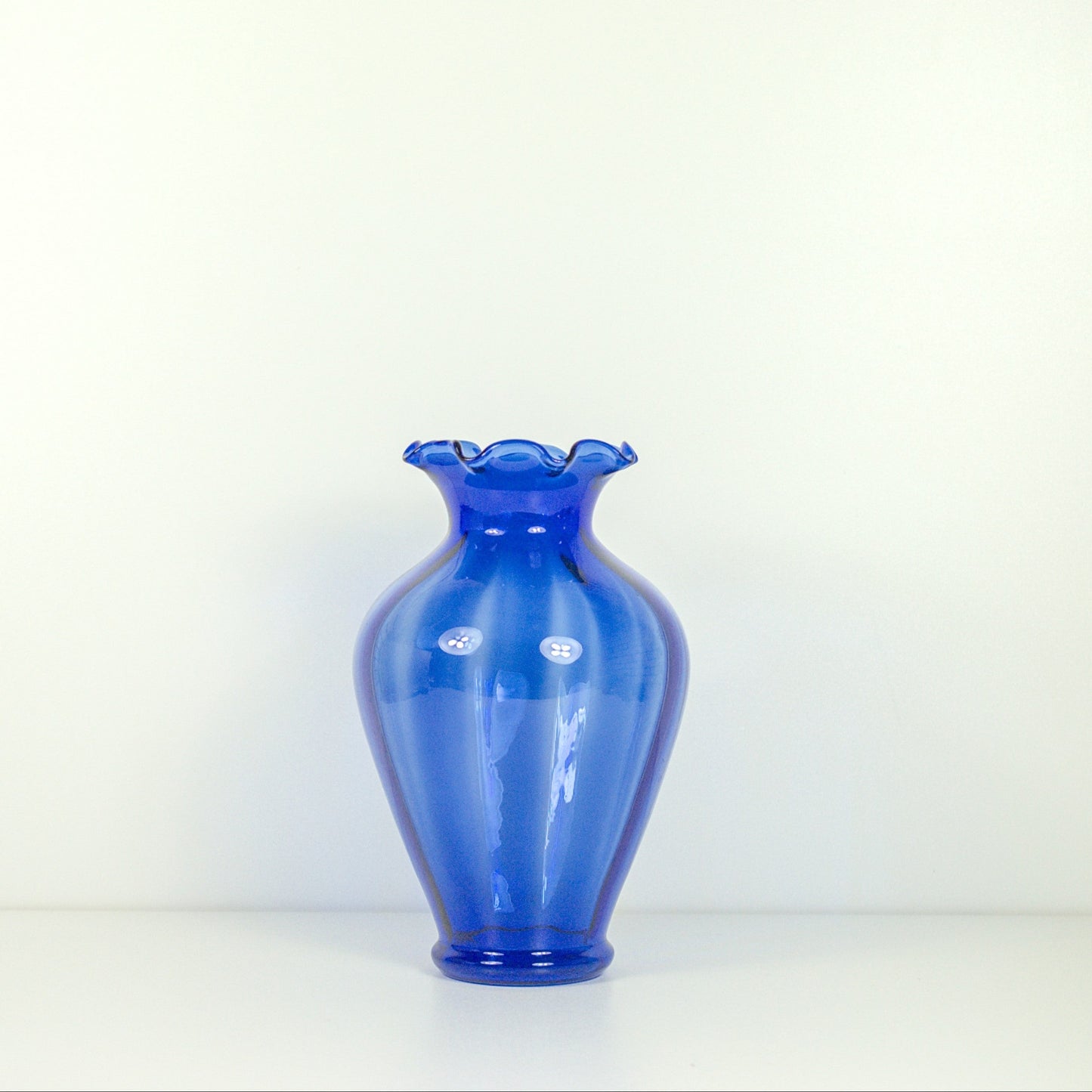Glazen vaas Blauw