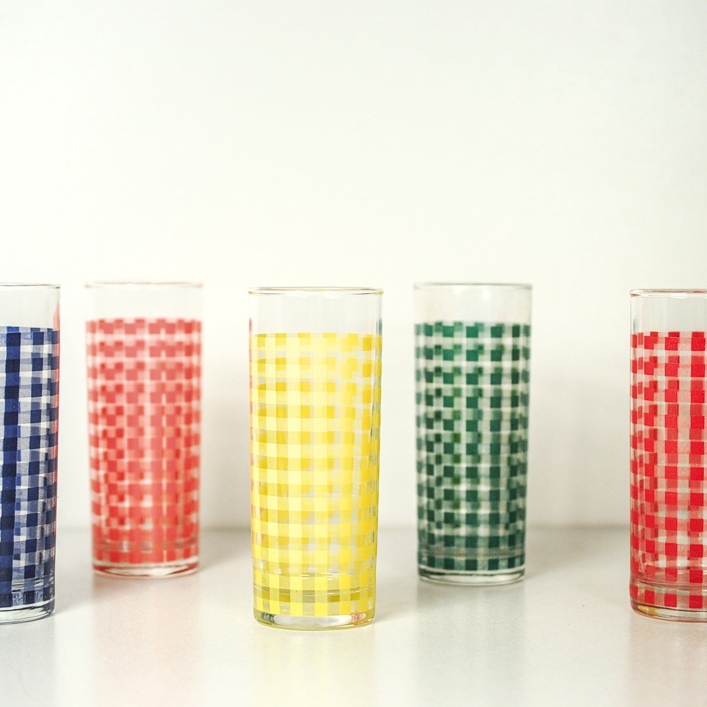 Vintage longdrinkglazen