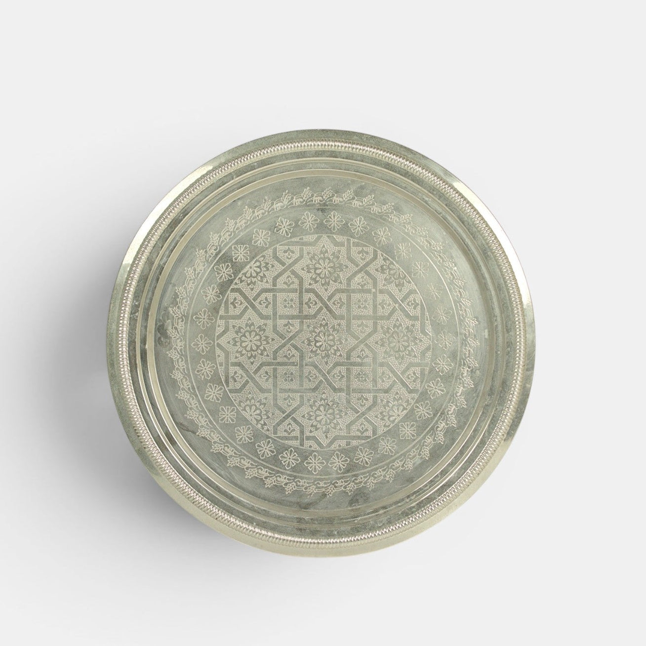 Serveerschaal Zilver - XL