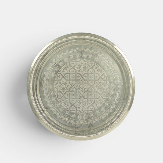 Serveerschaal Zilver - XL