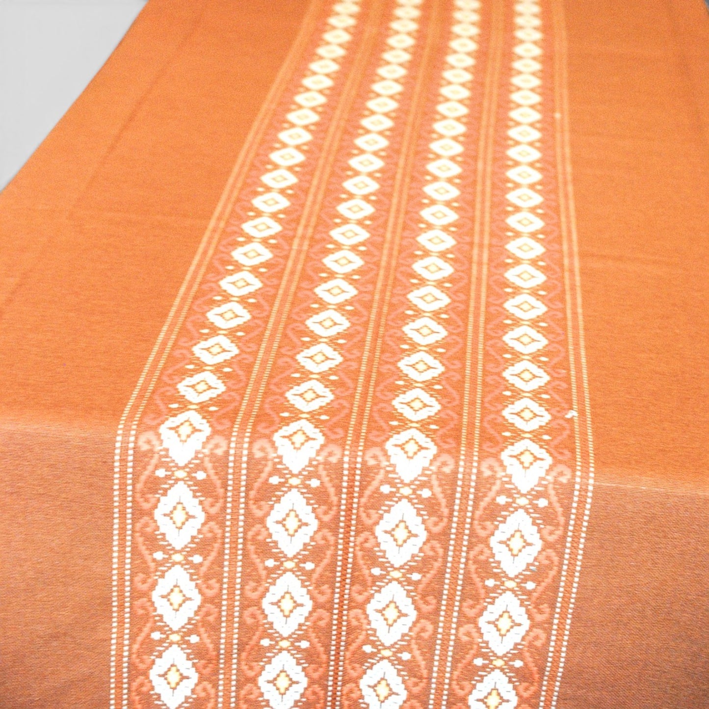 Vintage tafelkleed Bruin