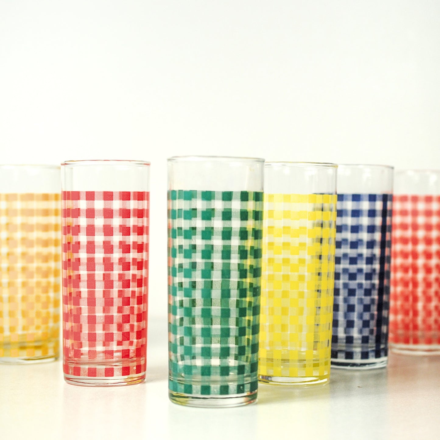 Vintage longdrinkglazen