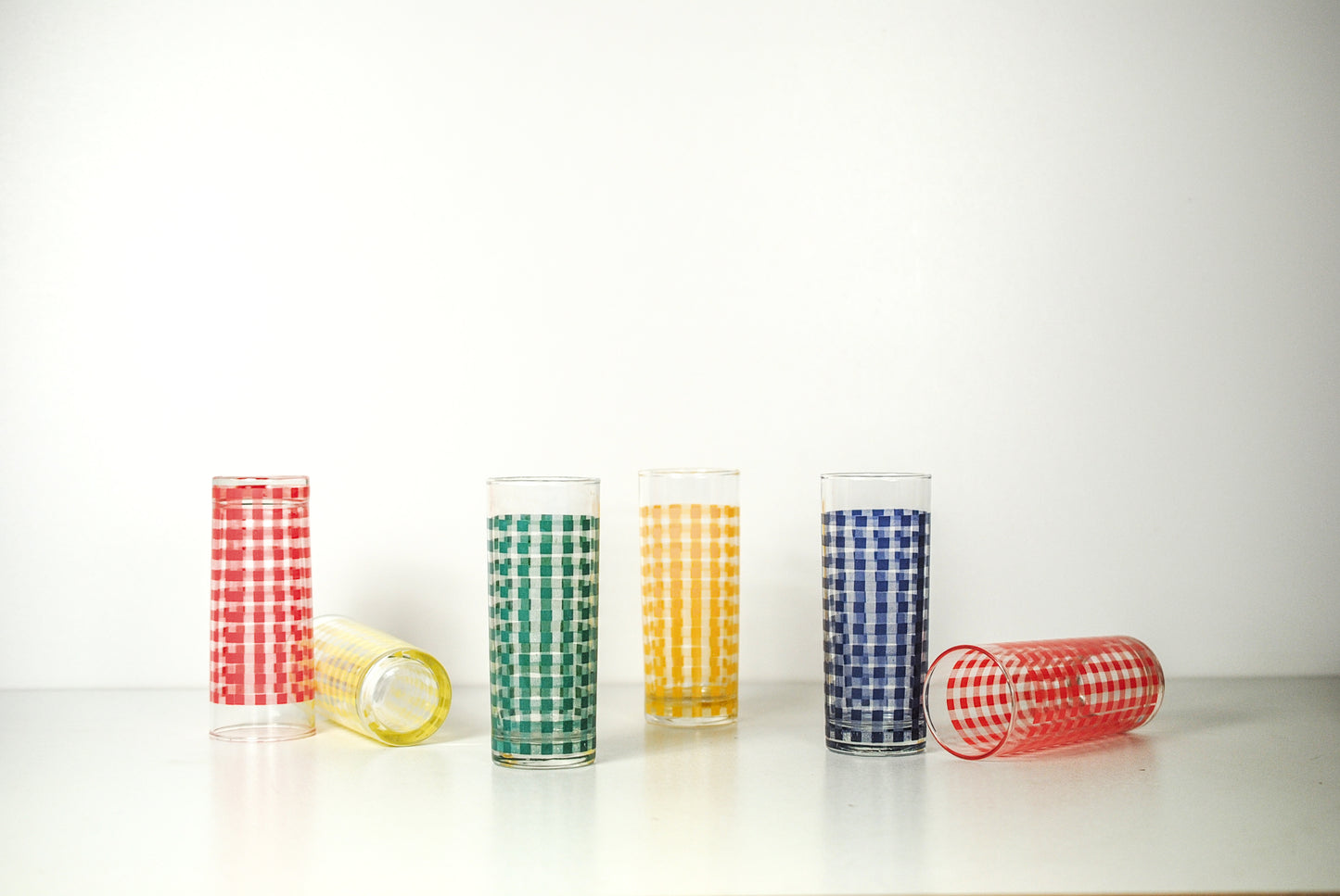 Vintage longdrinkglazen