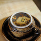 Vintage kop&schotel - Set van 6 - Lilien Austria
