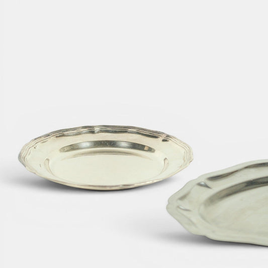 Serveerschaal Zilver - Rond, mix