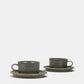 Vintage koffiekop met schotel - Arabia