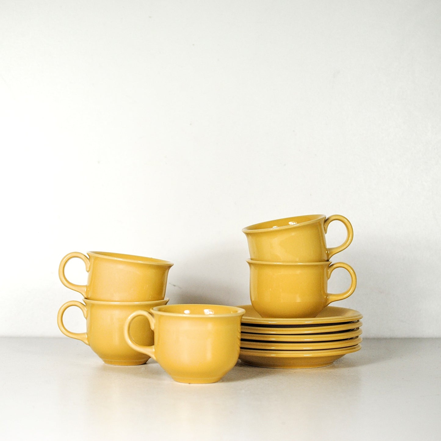 Vintage kop&schotel set - Höganäs