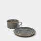 Vintage koffiekop met schotel - Arabia