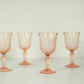Vintage swirl voetglazen - Luminarc