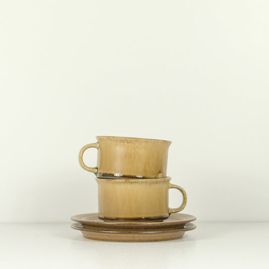 Vintage kop&schotel set - Höganäs