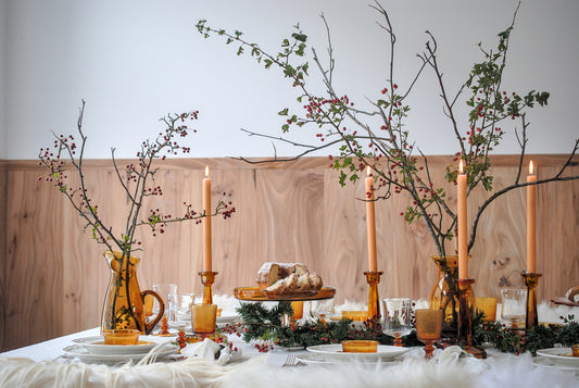 Kersttafel Amber