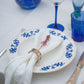 Dinertafel Blauw