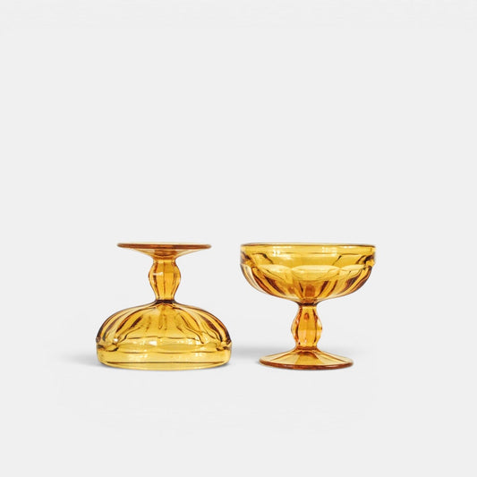 6x vintage dessertcoupes