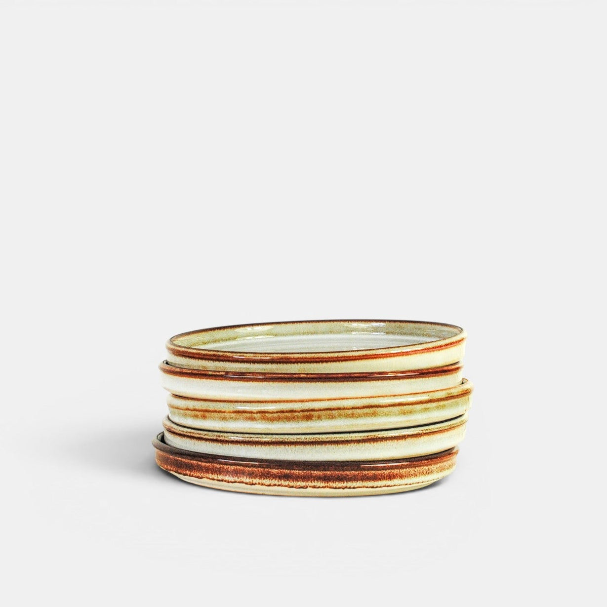5x vintage dinerbord -  Søholm