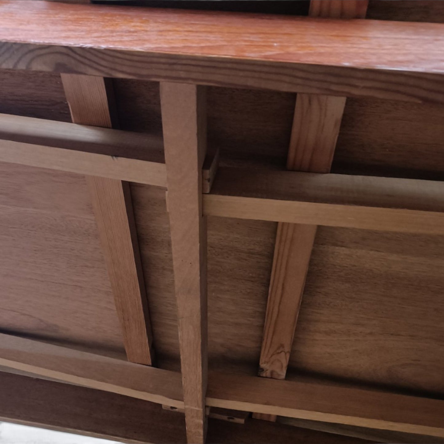 Vintage uitschuifbare eettafel