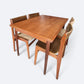 Vintage uitschuifbare eettafel